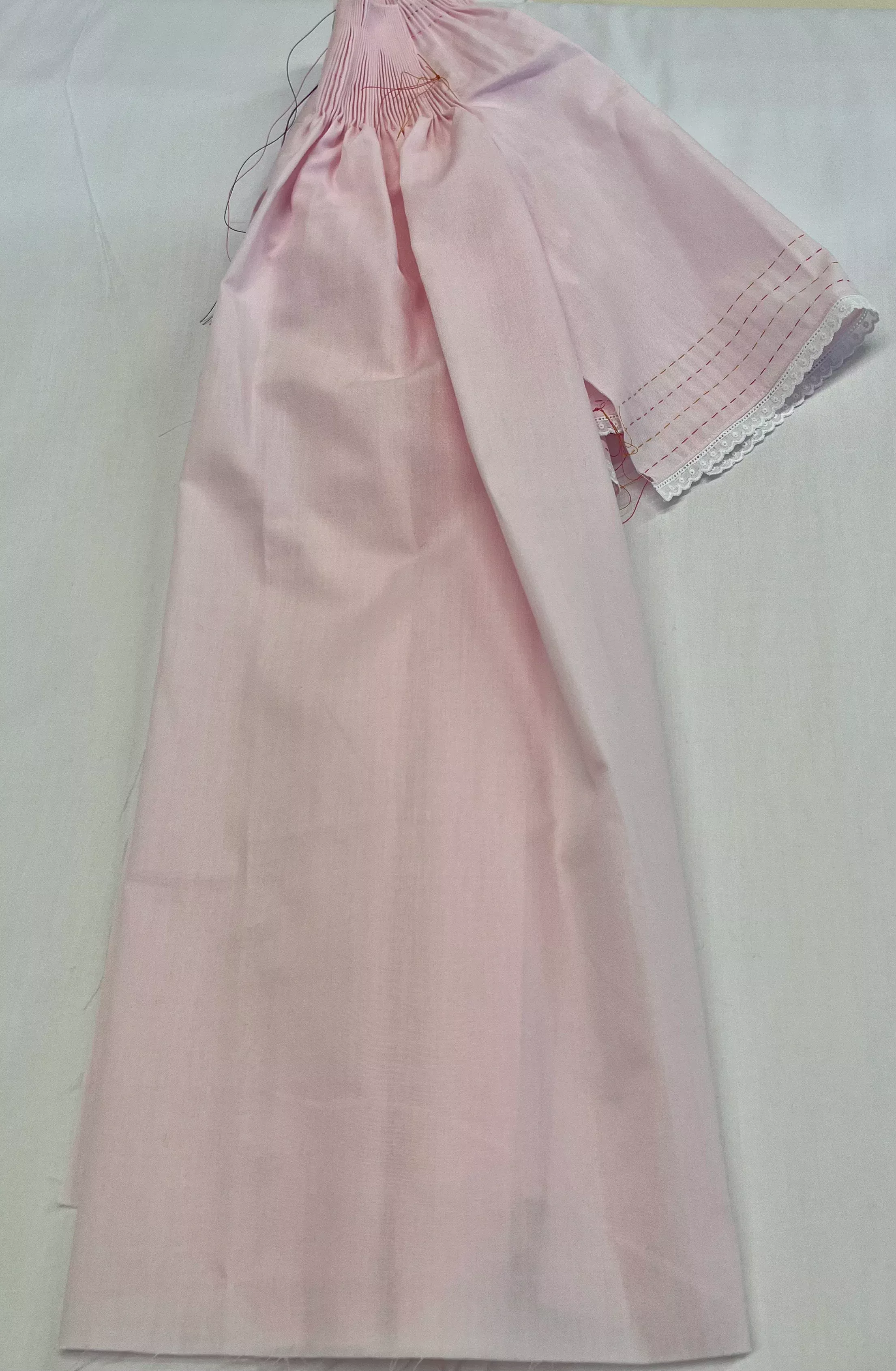 Baby Nighty Grace Knott (Pleated Sleeves)