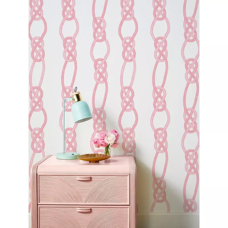 ‘Barbie Knot’ Wallpaper by Barbie – Blush
