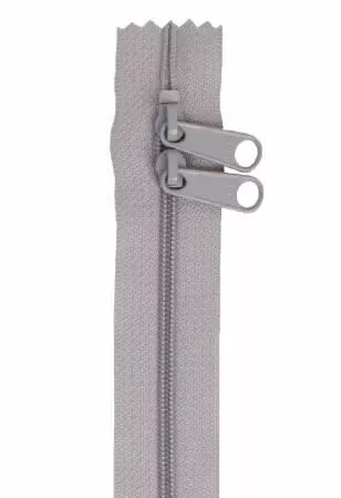 Handbag Zipper 30" Pewter Double slide - ZIP30-110