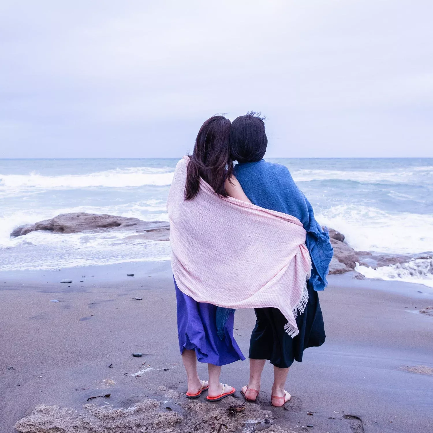 [Kokka Lifestyle] Imabari Shawl Stripe
