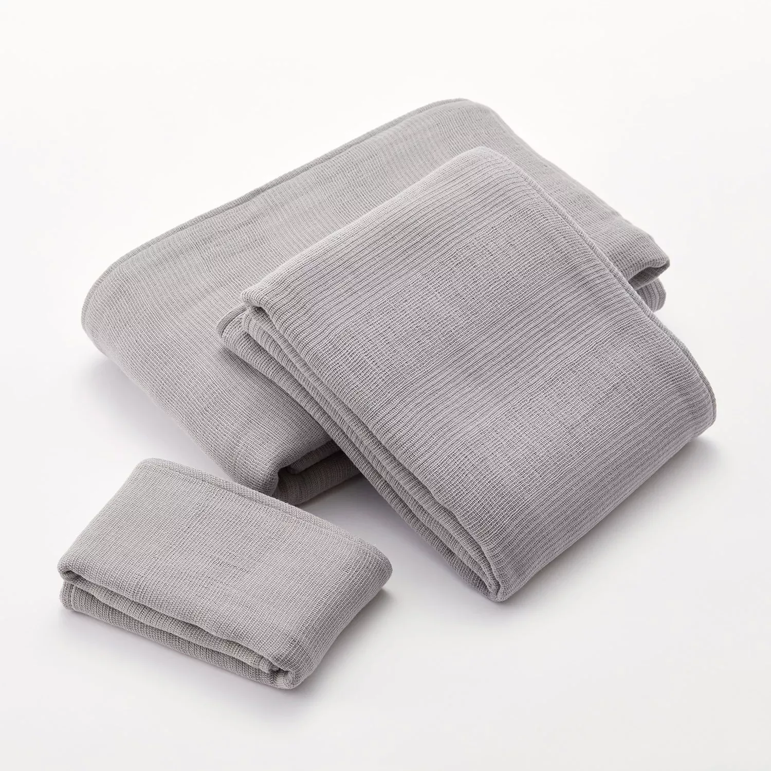 [Kokka Lifestyle] Miyazaki Towel Imabari Organic Cotton Blanket – Gray