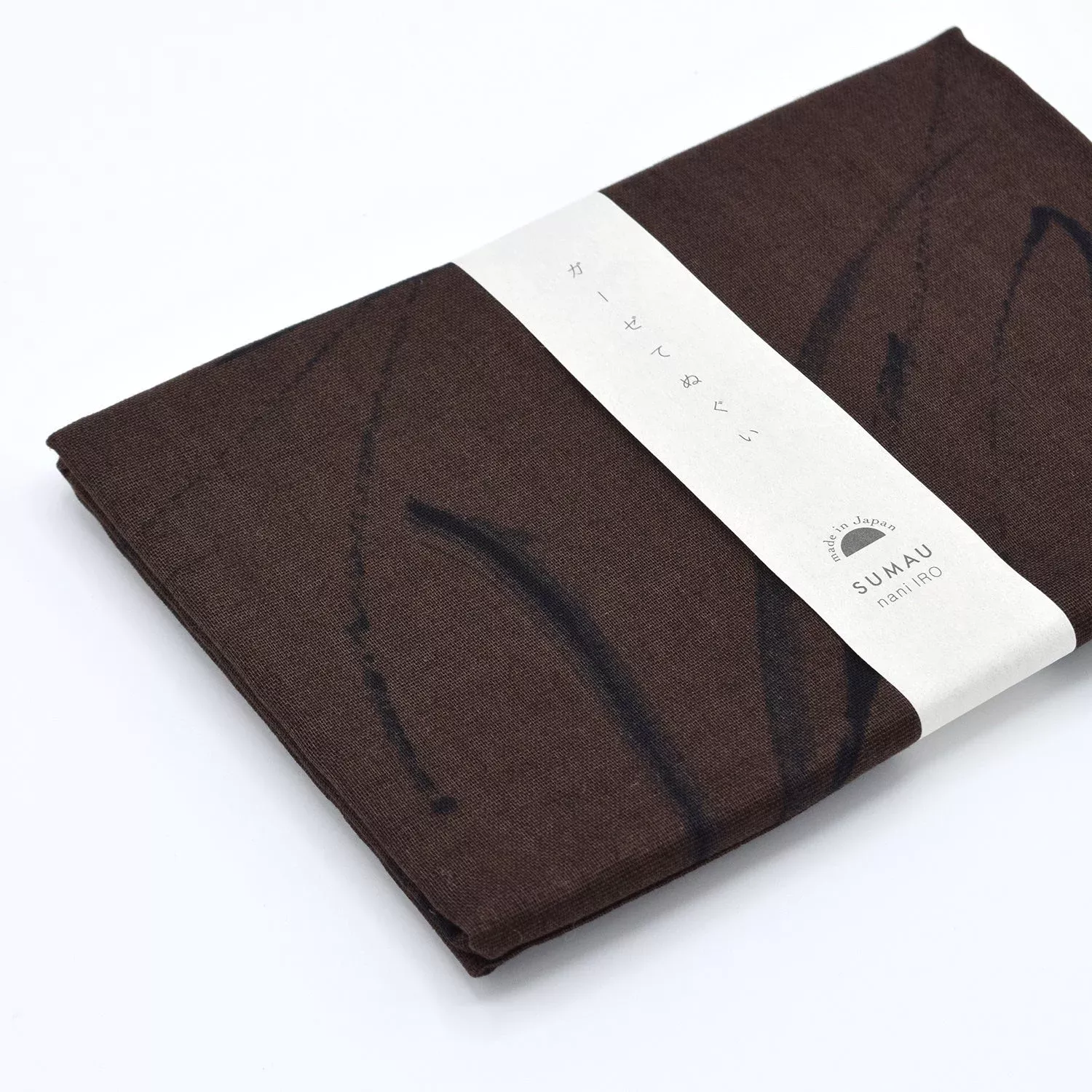 [Kokka Lifestyle] nani IRO Double Gauze Tenugui – Brown