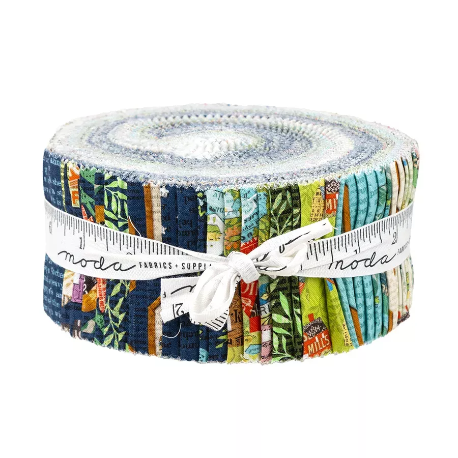 Paper Hamlet Jelly Roll byCathe Holden for Moda Fabrics