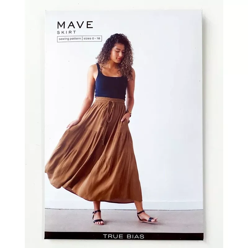 Pattern – True Bias – Mave Skirt – Sizes 0 – 18