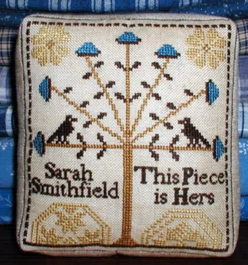 *A Quaker Pincushion by Carriage House Samplings
