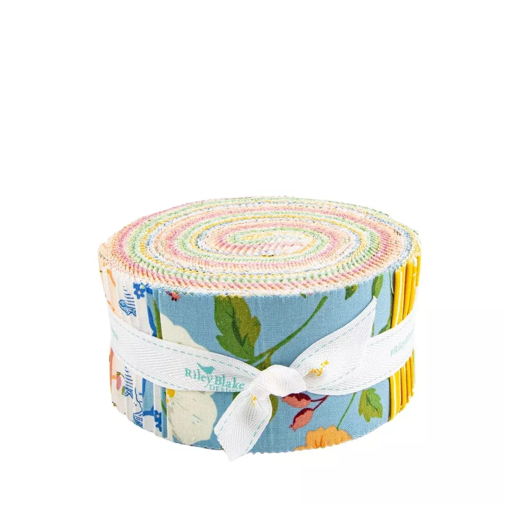 Virginia Rose 2 1/2" Rolie Polie by Katherine Lenius for Riley Blake Designs