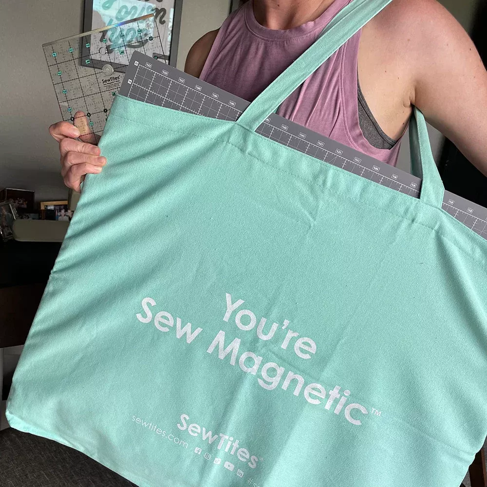 ‘You’re Sew Magnetic’ Cutting System Canvas Tote by SewTites