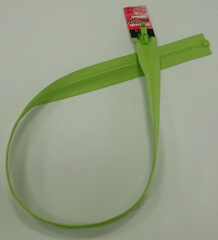 Zipper – 28″ Vislon – Peridot – 28-827 – Activewear Separating