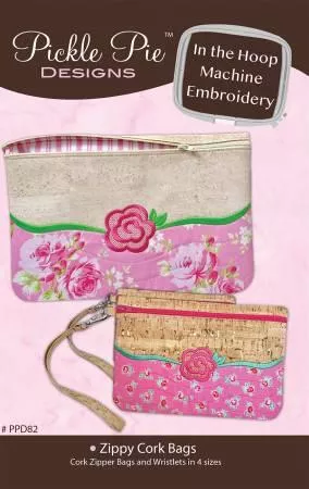 Zippy Cork Bags In The Hoop - PPD-82