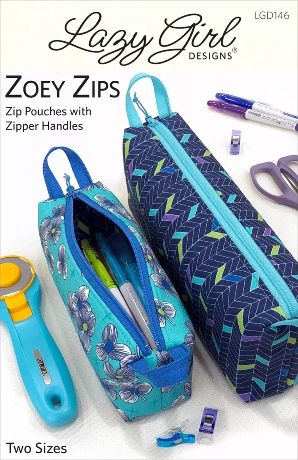 Zoey Zips - Zippy Pouch from Lazy Girl