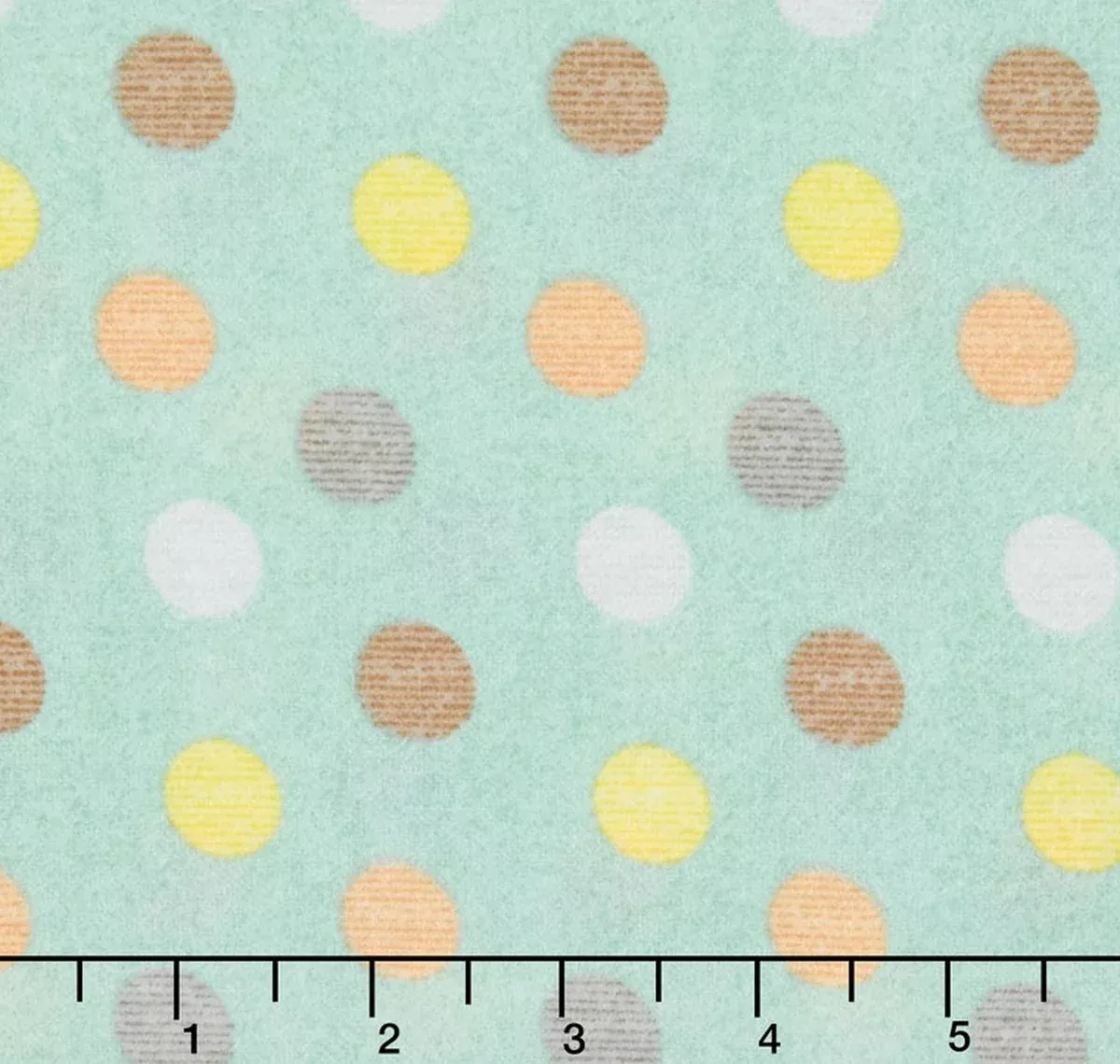 Zoovenirs Flannel LT Blue Dots Flannel Fabric F8527-011 from Blank by the yard